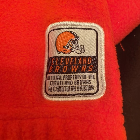 Cleveland Browns Fleece Hoodie Large - Picture 6 of 7